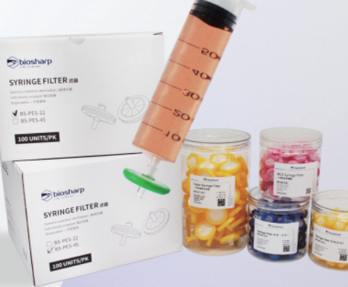 Labgic Syringe filters, 25mm, 0.22um, PES, sterile, individual pack